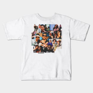 Jersey Shore Collage Kids T-Shirt